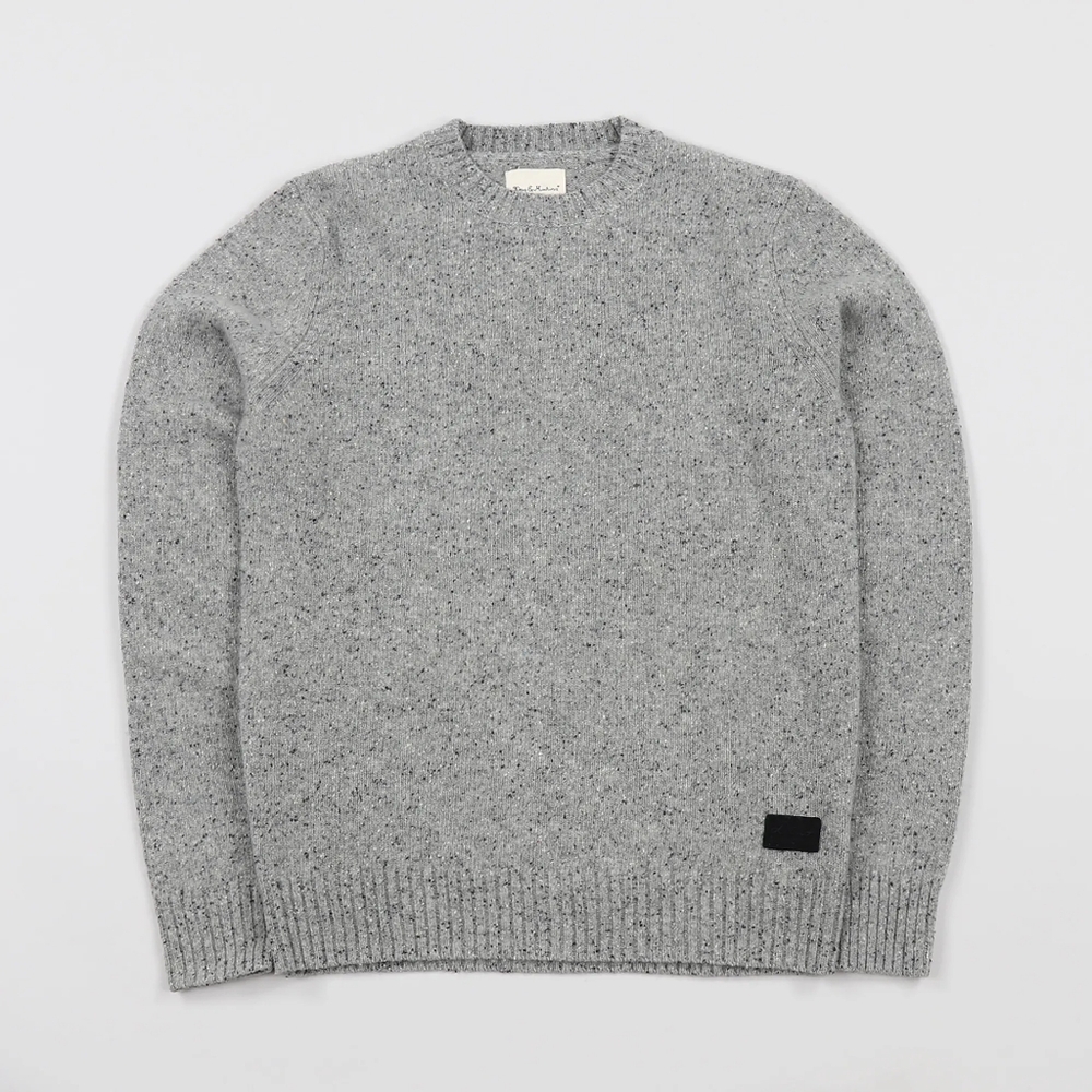 Deus ex Machina lambswool grey sweater